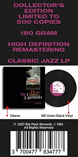 THREE SOUNDS - HERE WE COME - Vinyl Record image 7