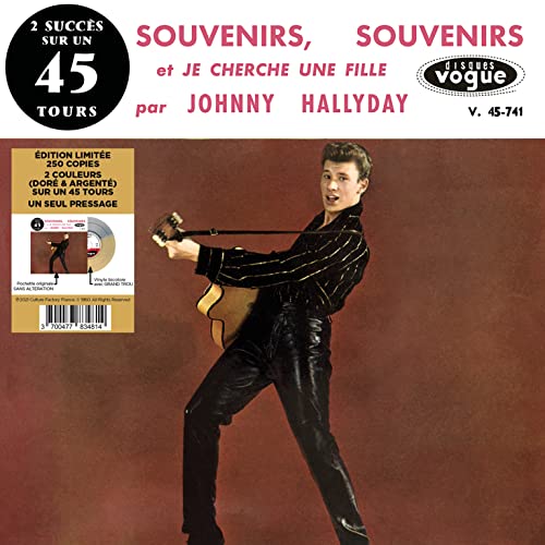 JOHNNY HALLYDAY - Ep 2 Succes Pour Un 45 Tours - Souvenirs. Souvenirs image 8
