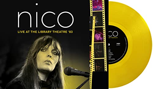 NICO - LIBRARY THEATRE '83 (CRYSTAL CLEAR YELLOW VINYL) - Vinyl Record image 8