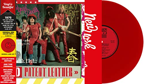NEW YORK DOLLS - RED PATENT LEATHER (ORIGINAL RED) - Vinyl Record image 2