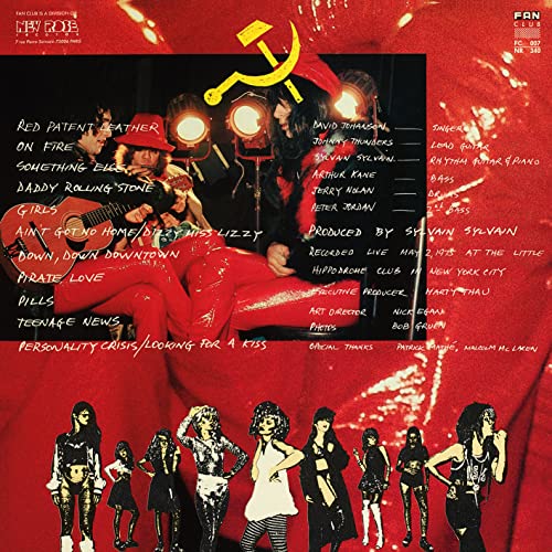 NEW YORK DOLLS - RED PATENT LEATHER (ORIGINAL RED) - Vinyl Record image 4