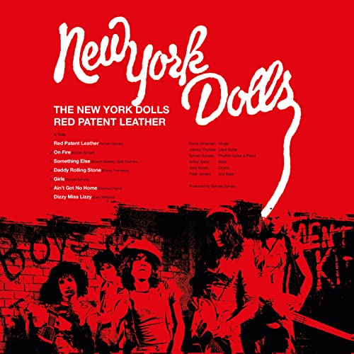 NEW YORK DOLLS - RED PATENT LEATHER (ORIGINAL RED) - Vinyl Record image 5