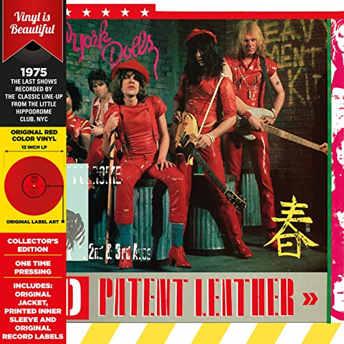 NEW YORK DOLLS - RED PATENT LEATHER (ORIGINAL RED) - Vinyl Record image 9