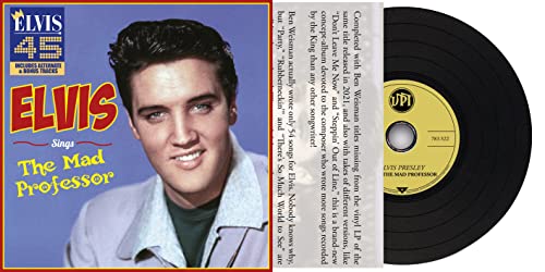 ELVIS PRESLEY - SINGS THE MAD PROFESSOR - CDD image 1