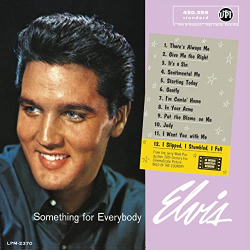 ELVIS PRESLEY - SOMETHING FOR EVERYBODY - CDD image 2