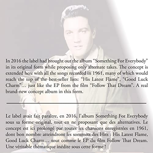 ELVIS PRESLEY - SOMETHING FOR EVERYBODY - CDD image 4