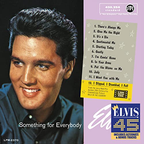 ELVIS PRESLEY - SOMETHING FOR EVERYBODY - CDD image 9