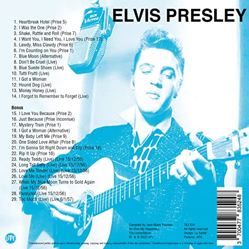 ELVIS PRESLEY - FORGOTTEN ALBUM - CDD image 3