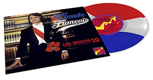CLAUDE FRANCOIS - Les Inedits Vol. 10 (Blue/White/Red Vinyl) - Vinyl R image 8