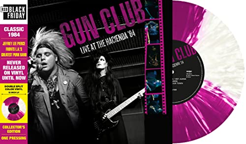 GUN CLUB - Live At The Hacienda 84 (Quattro Purple/White Splatter Viny image 1