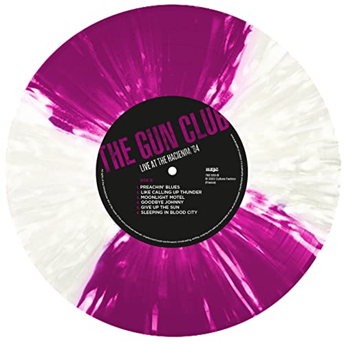 GUN CLUB - Live At The Hacienda 84 (Quattro Purple/White Splatter Viny image 6