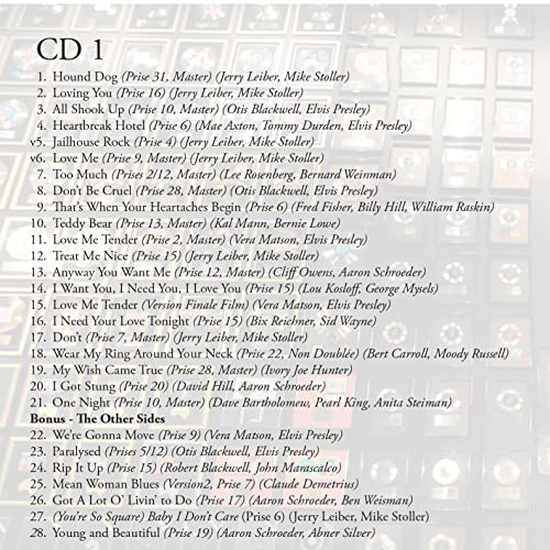ELVIS PRESLEY - LES DISQUES EN OR D'ELVIS - DCD image 3