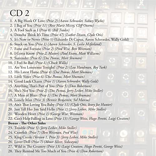 ELVIS PRESLEY - LES DISQUES EN OR D'ELVIS - DCD image 6