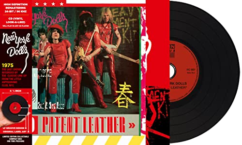 NEW YORK DOLLS - RED PATENT LEATHER - CD image 1