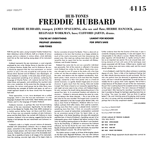 FREDDIE HUBBARD - HUB TONES LP  (PREORDER FOR RELEASE DATE 31/03/23) - image 3