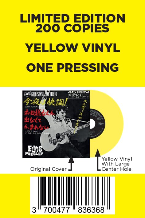 ELVIS PRESLEY - EP ÉTRANGER N°09 - GOOD ROCKIN' TONIGHT (JAPAN) YELLO image 8