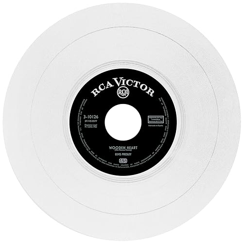 ELVIS PRESLEY - EP ÉTRANGER N°10 - WOODEN HEART (SPAIN) WHITE VINYL - image 4