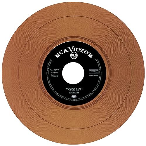 ELVIS PRESLEY - EP ÉTRANGER N°10 - WOODEN HEART (SPAIN) BROWN VINYL - image 4