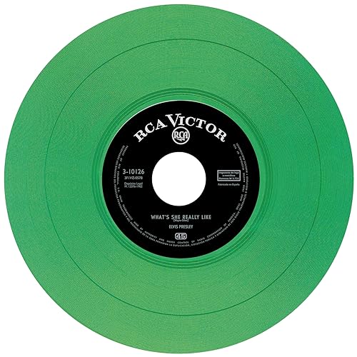 ELVIS PRESLEY - EP ÉTRANGER N°10 - WOODEN HEART (SPAIN) GREEN VINYL - image 5