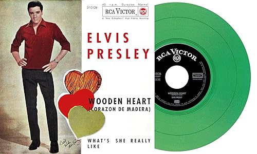 ELVIS PRESLEY - EP ÉTRANGER N°10 - WOODEN HEART (SPAIN) GREEN VINYL - image 7