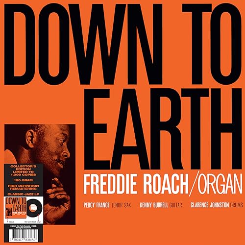 FREDDIE ROACH - DOWN TO EARTH - Vinyl Record image 7