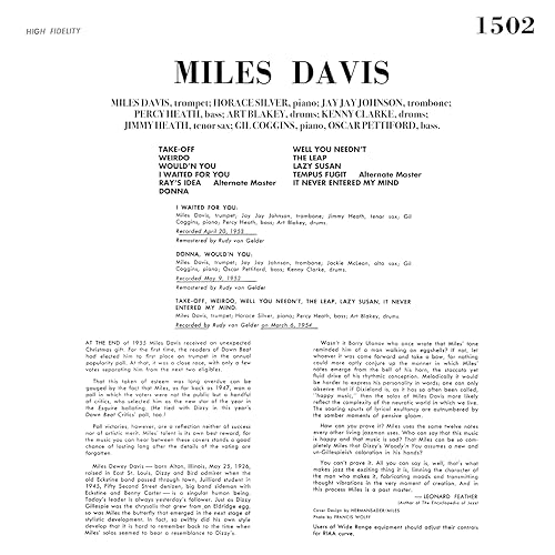 MILES DAVIS - VOLUME 2 - Vinyl Record image 3