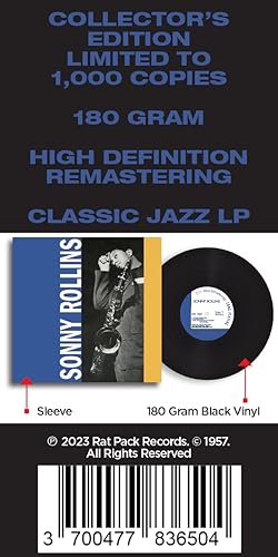 SONNY ROLLINS - VOLUME 1 - Vinyl Record image 6