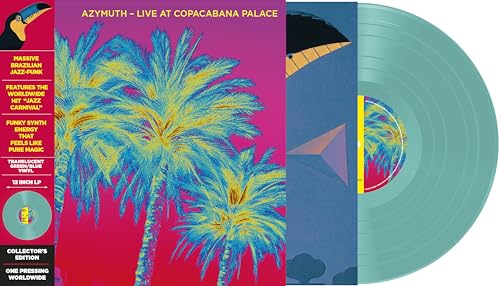 AZYMUTH - LIVE AT COPACABANA PALACE (BLUE/GREEN VINYL) - Vinyl Record image 1