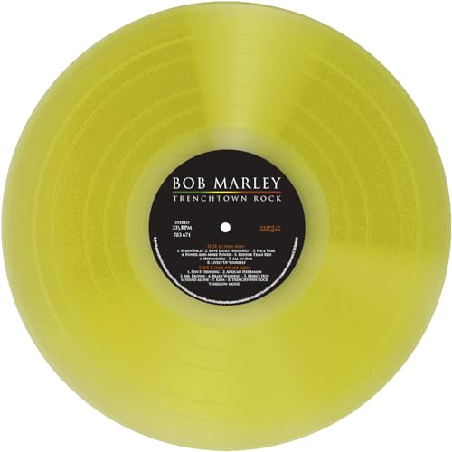 BOB MARLEY - TRENCHTOWN ROCK YELLOW TRANSLUCENT VINYL - Vinyl Record image 5