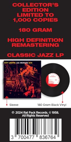 LEE MORGAN - CITY LIGHTS - Vinyl Record image 6