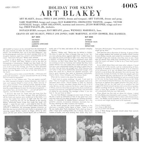 ART BLAKEY - HOLIDAY FOR SKINS VOL. 2 - Vinyl Record image 3