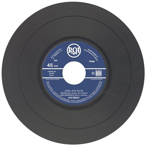 ELVIS PRESLEY - EP ÉTRANGER N°12 - NOËL AVEC ELVIS  BLACK VINYL - Vi image 5