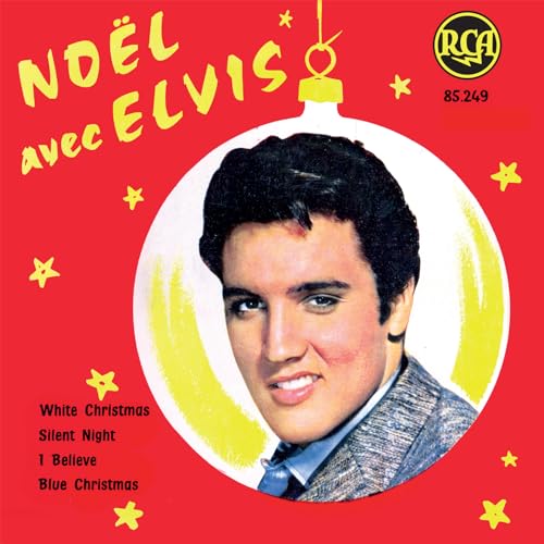 ELVIS PRESLEY - EP ÉTRANGER N°12 - NOËL AVEC ELVIS  ORANGE VINYL - V image 2