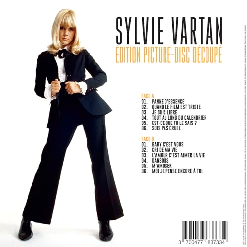 SYLVIE VARTAN - Sylvie (Shaped Picture Disc) - Vinyl Record image 3