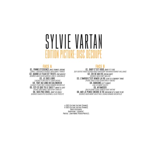 SYLVIE VARTAN - Sylvie (Shaped Picture Disc) - Vinyl Record image 4