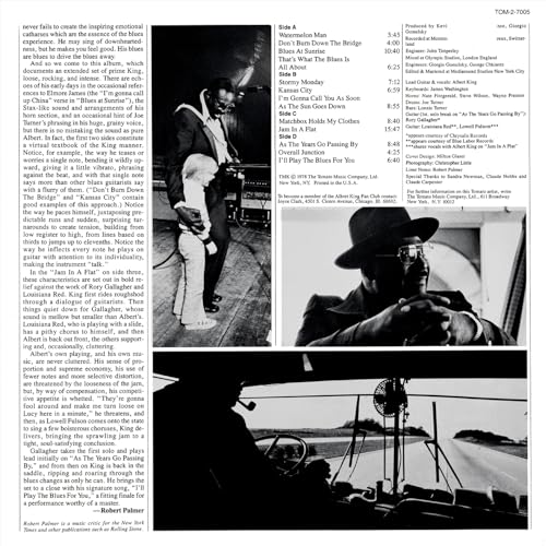 ALBERT KING - ALBERT LIVE (TOMATO RECORDS) (BLACK&WHITE VINYL 2LP) - Vi image 3