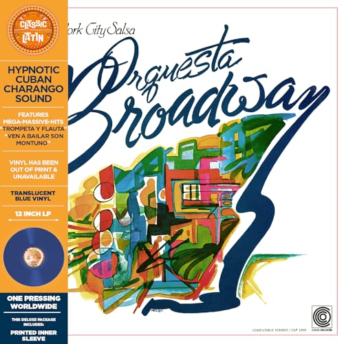 ORQUESTA BROADWAY - NEW YORK CITY SALSA (COCO RECORDS) (BLUE VINYL) - V image 1