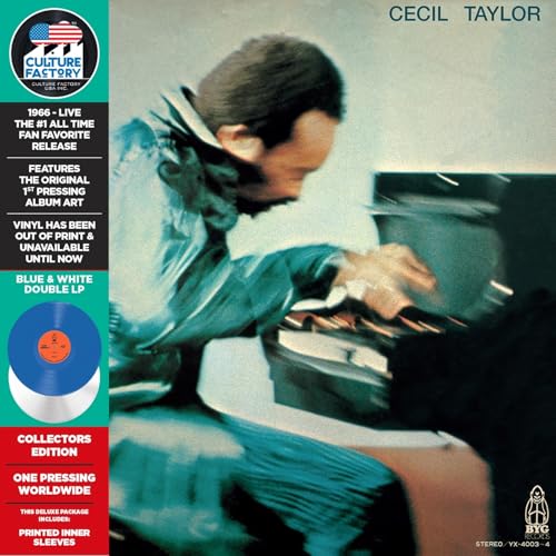 CECIL TAYLOR - STUDENT STUDIES (BLUE/CLEAR VINYL 2LP) - Vinyl Record DL image 1