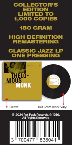 LONIOUS MONK - GENIUS OF MODERN MUSIC VOLUME 1 - Vinyl Record image 6