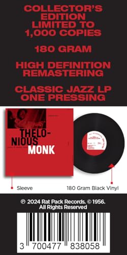 LONIOUS MONK - GENIUS OF MODERN MUSIC VOLUME 2 - Vinyl Record image 7