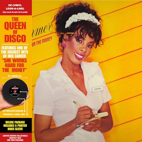 DONNA SUMMER - SHE WORKS HARD FOR THE MONEY (VINYL REPLICA CD) - CD
