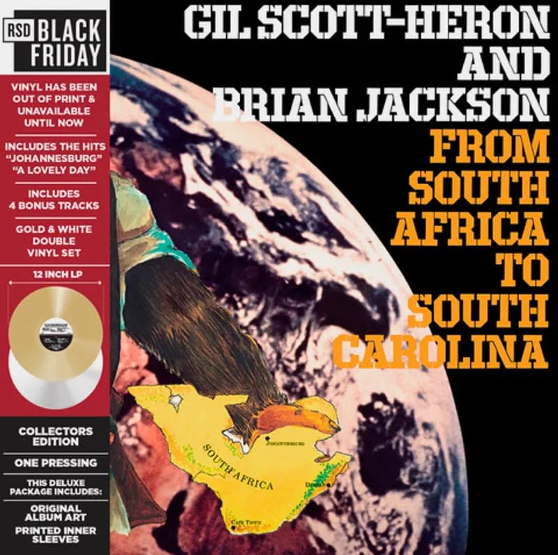 GIL SCOTT HERON & BR - FROM SOUTH AFRICA TO SOUTH CAROLINA - BLACK FRID image 1