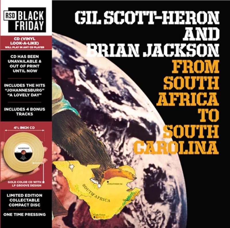 GIL SCOTT HERON & BR - FROM SOUTH AFRICA TO SOUTH CAROLINA - BLACK FRID image 1