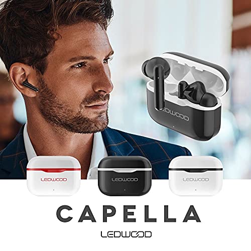 LEDWOOD - Tws Capella Bluetooth 5.0 Tws (Black) - Headphones image 7