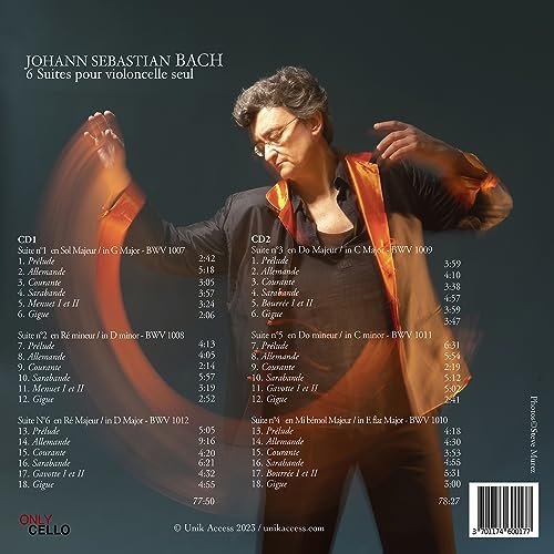 VALERIE AIMARD - BACH SUITES - CD image 2