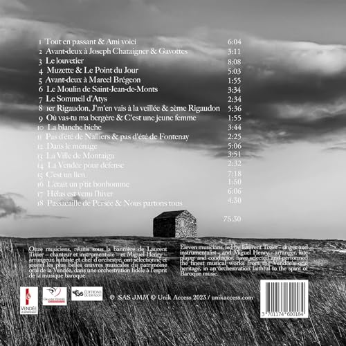 LAURENT TIXIER; MIGU - UTRIQUE FIDELIS - VENDEE TRADI - CD image 2