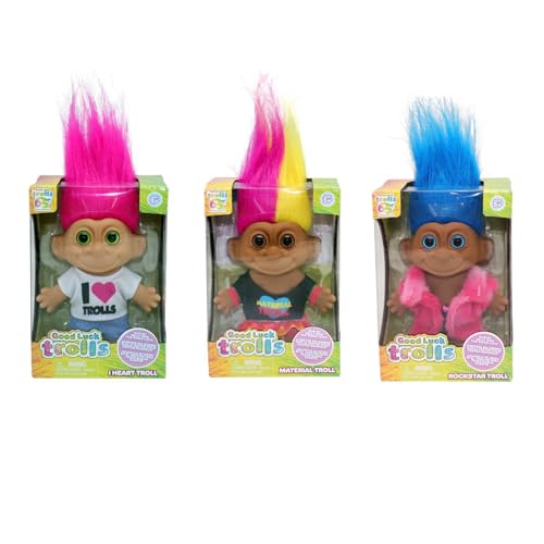 Trolls 4" Doll - Rockstar Troll - Non-book item image 5