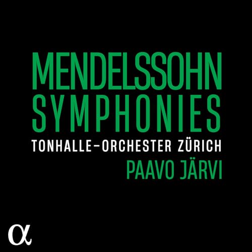 PAAVO JARVI; TONHALL - MENDELSSOHN SYMPHONIES - CD