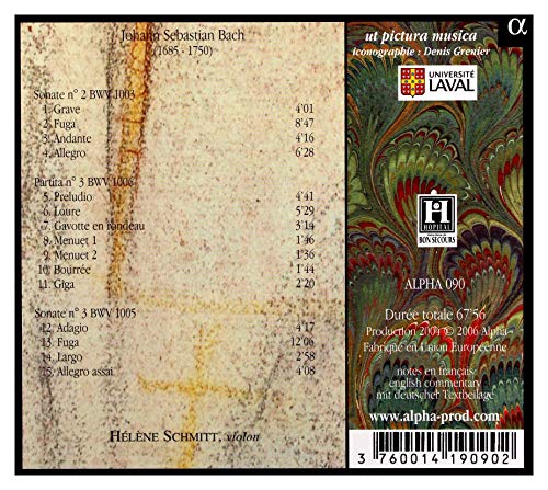 Johann Sebastian Bac - Sei Solo A Violino Senza Basso Accompagnato - II image 2