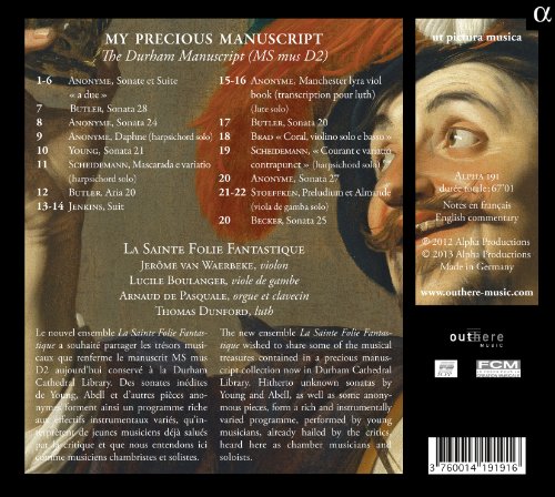 La Sainte Folie Fant - My Precious Manuscript (Fantastic Sonatas From En image 2